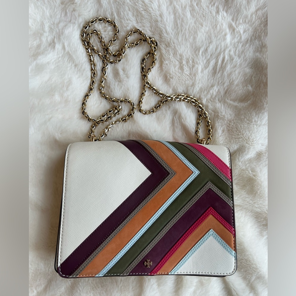 Tory Burch purse. Can be used as a crossbody as well.